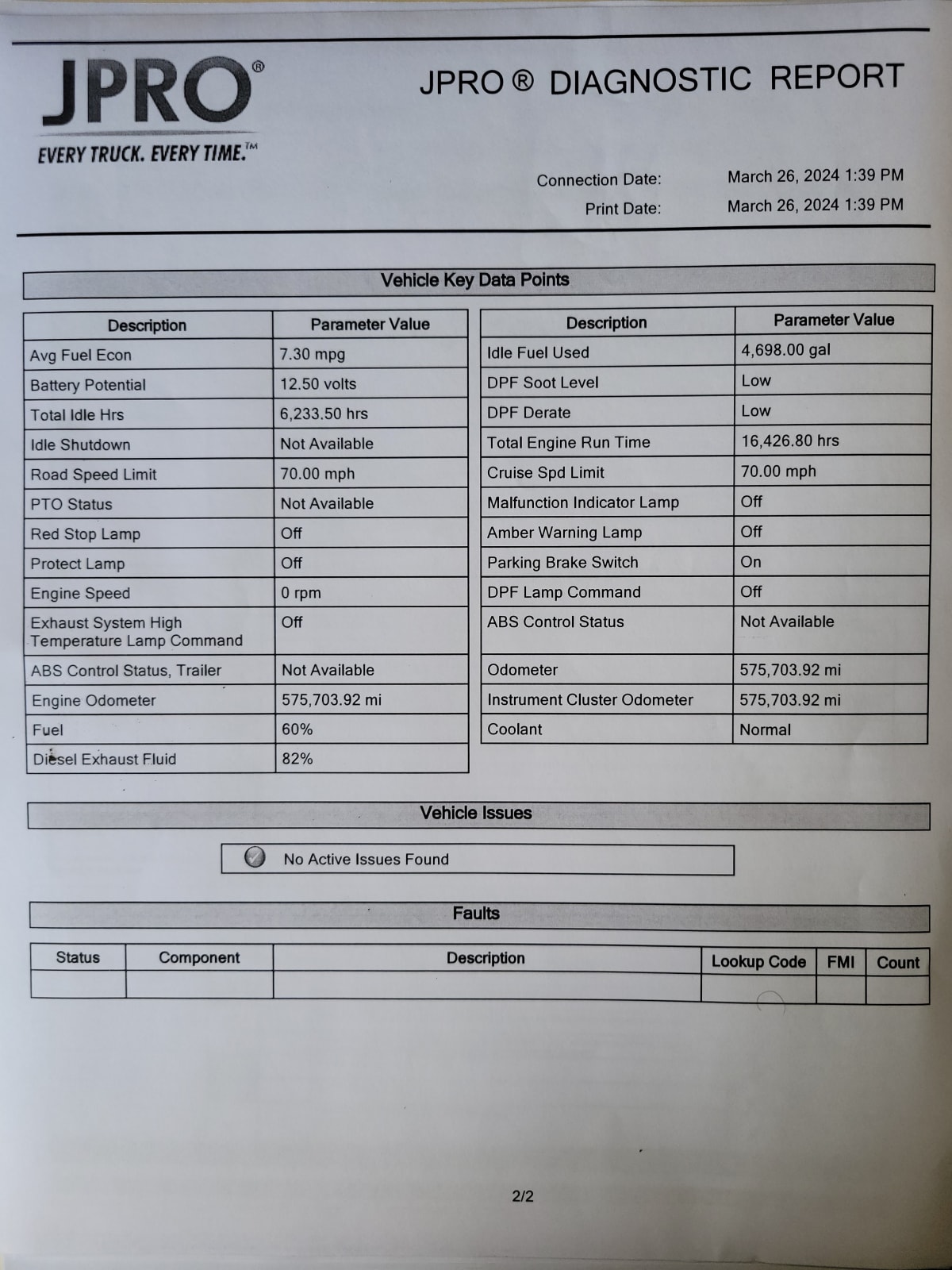 2019 Navistar International LT625 SLPR CAB 877435