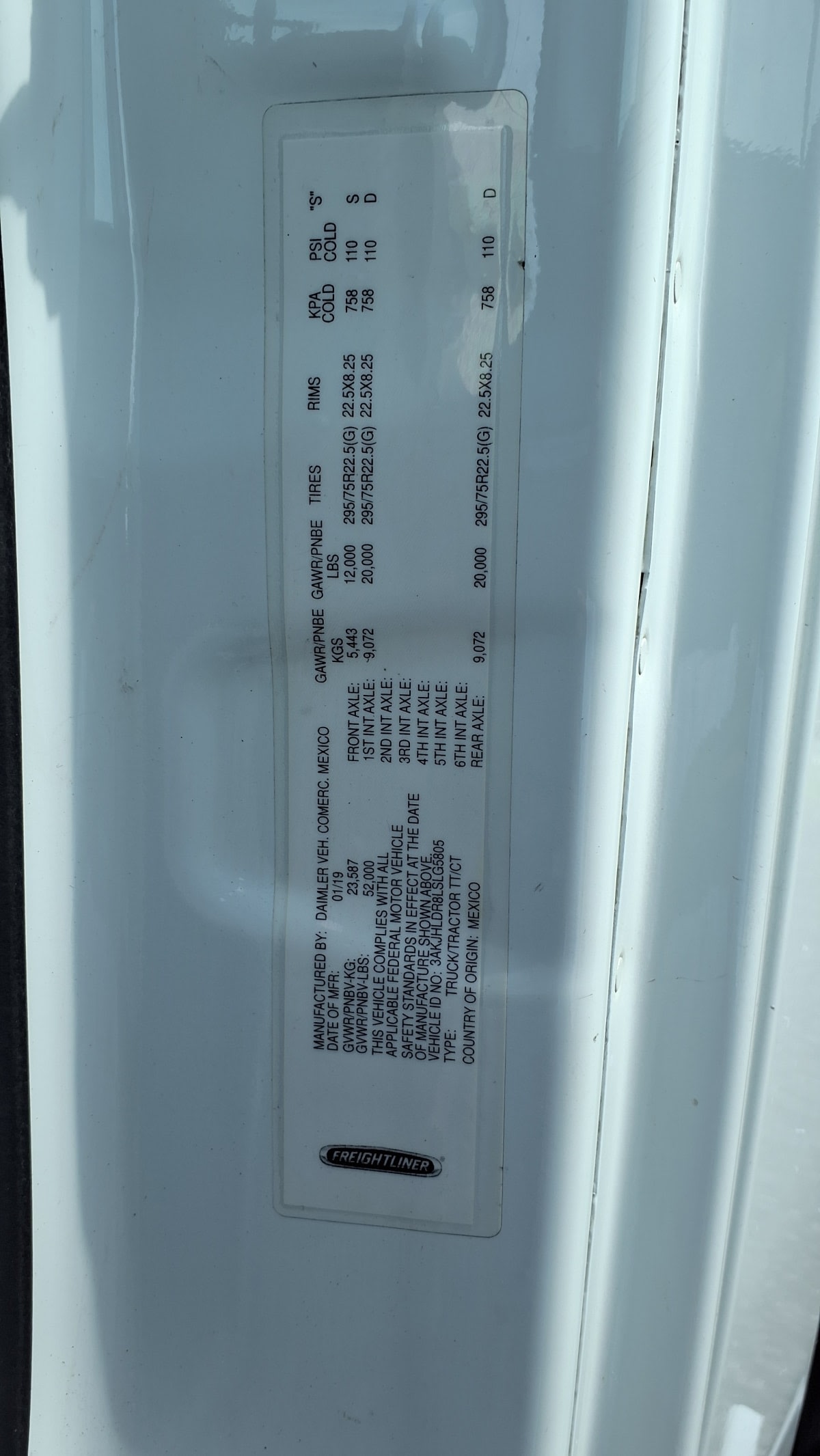 2020 Freightliner/Mercedes NEW CASCADIA PX12664 877550