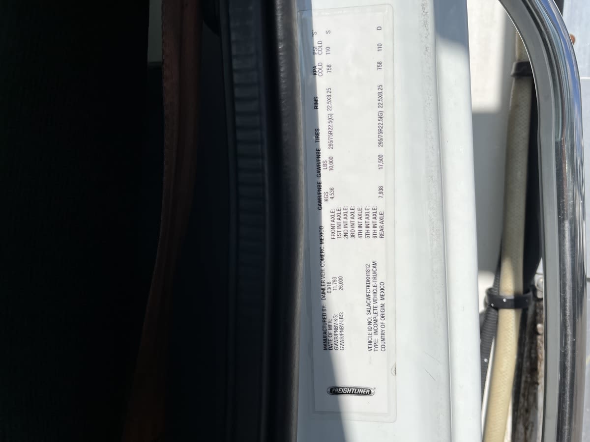 2019 Freightliner/Mercedes M2 106 878641