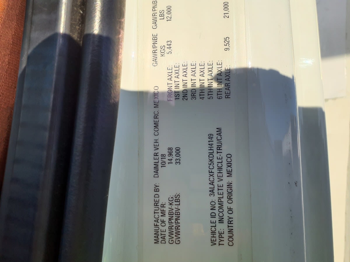 2019 Freightliner/Mercedes M2 106 878653