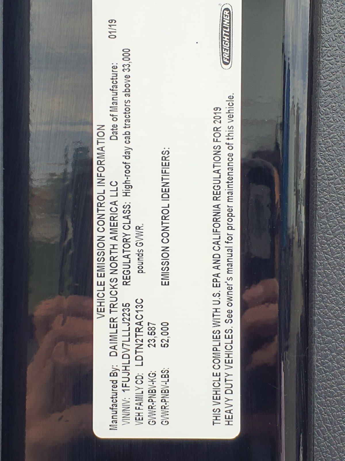 2020 Freightliner/Mercedes NEW CASCADIA PX12664 879296