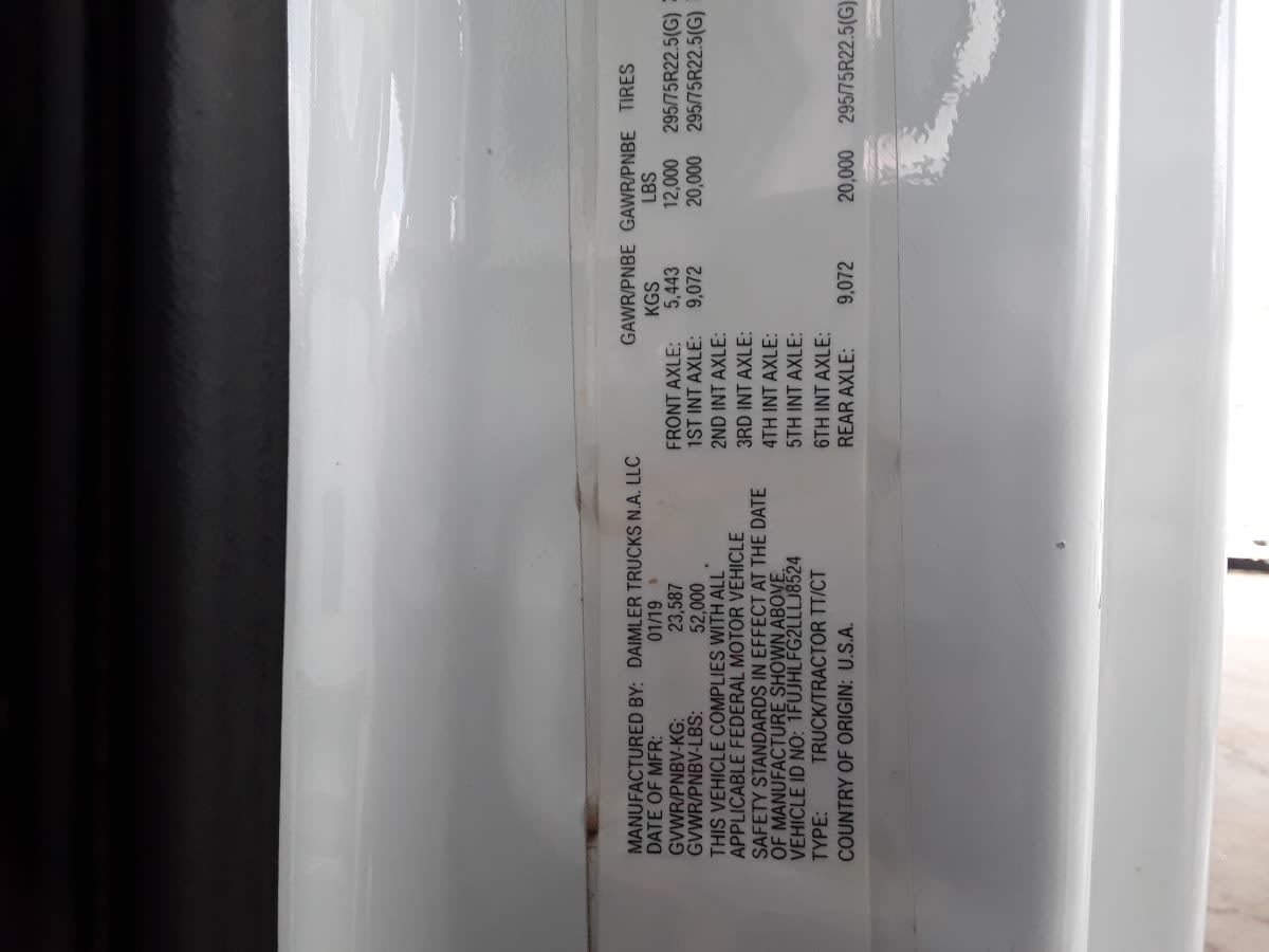 2020 Freightliner/Mercedes NEW CASCADIA PX12664 880255