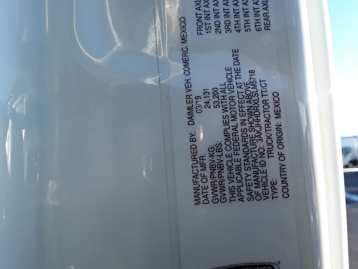 2020 Freightliner/Mercedes NEW CASCADIA PX12664 880711