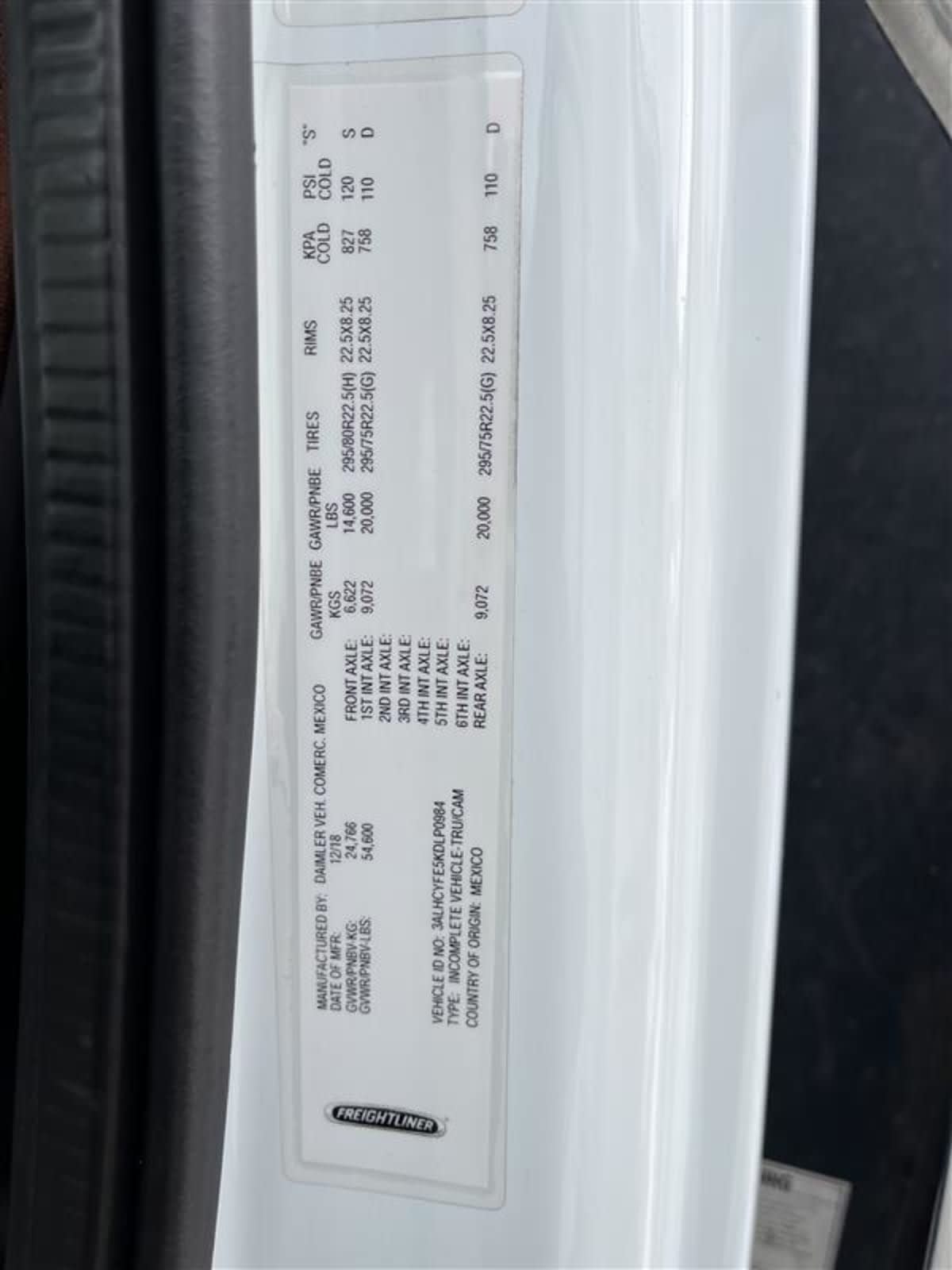 2019 Freightliner/Mercedes M2 106 884719