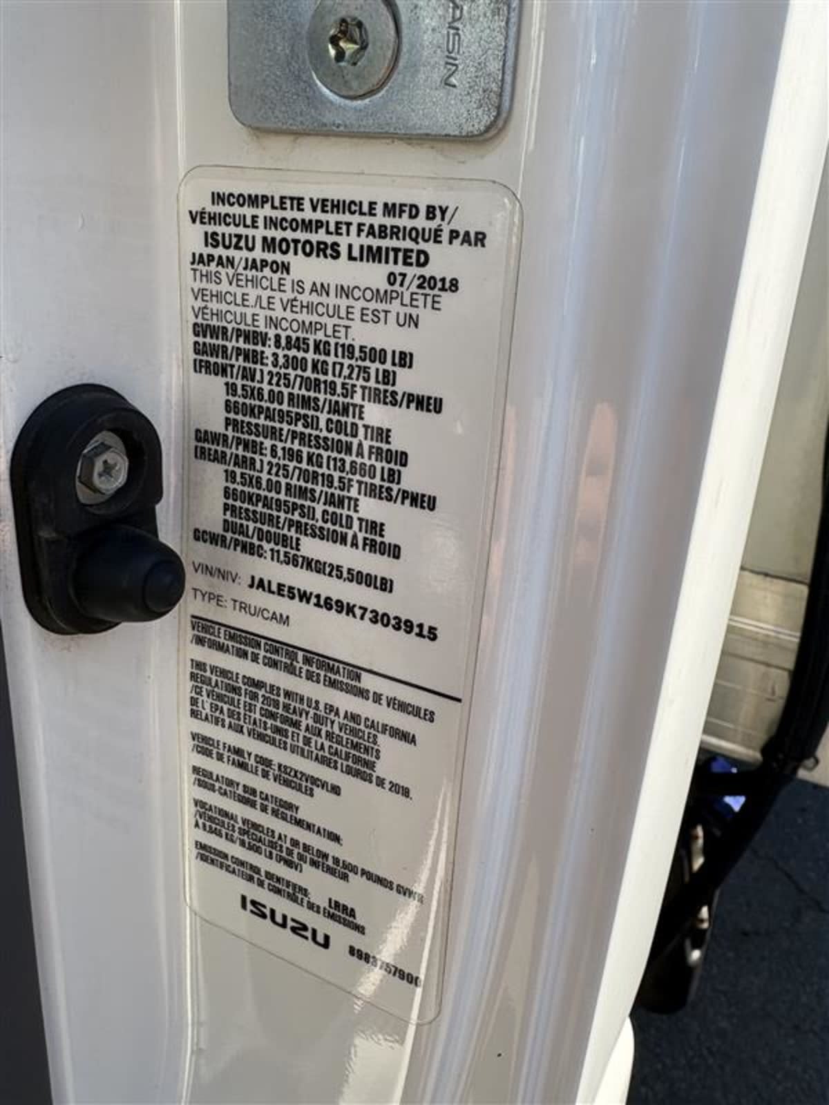 2019 Isuzu NRR 898056