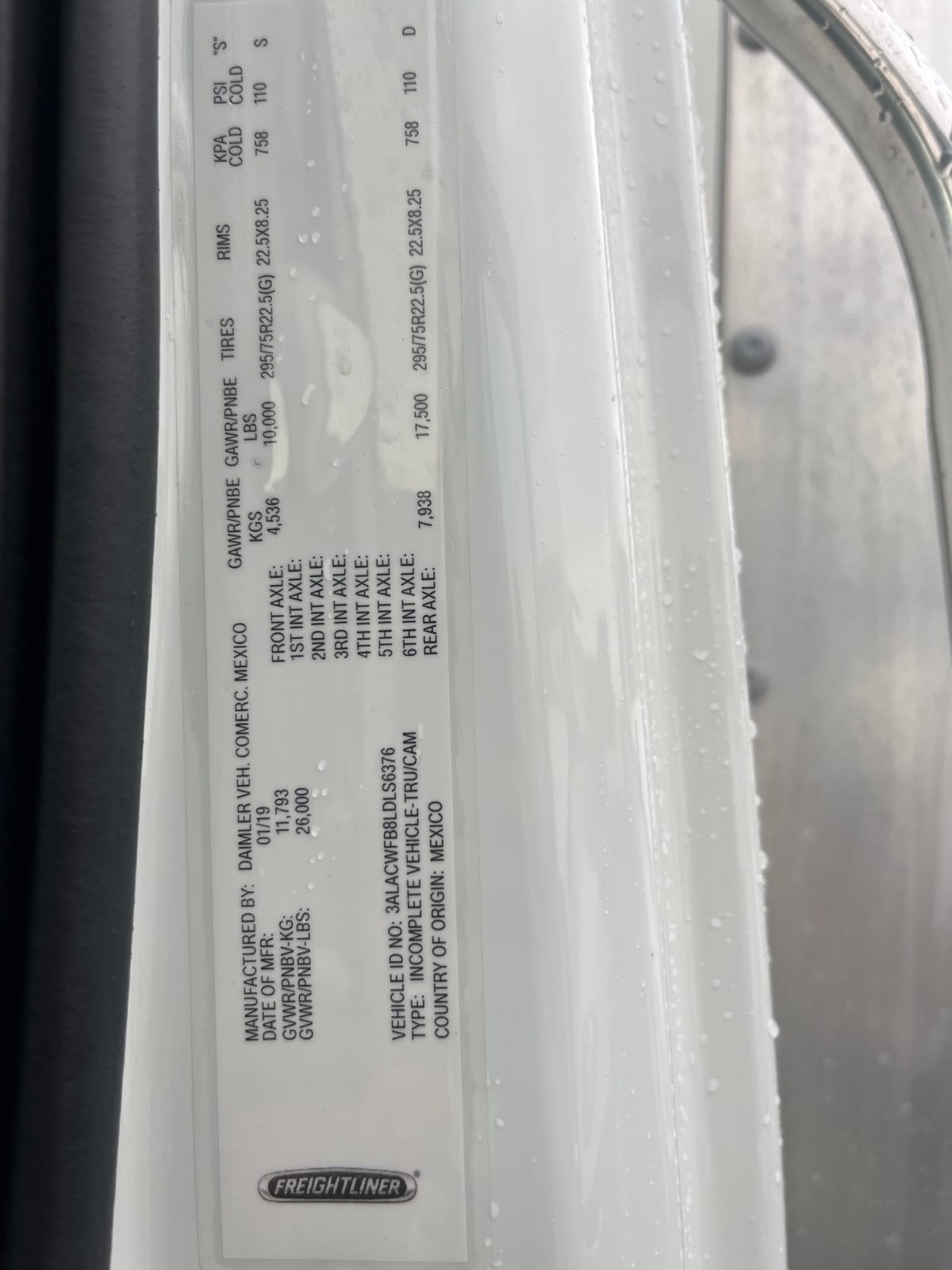 2020 Freightliner/Mercedes M2 106 898563