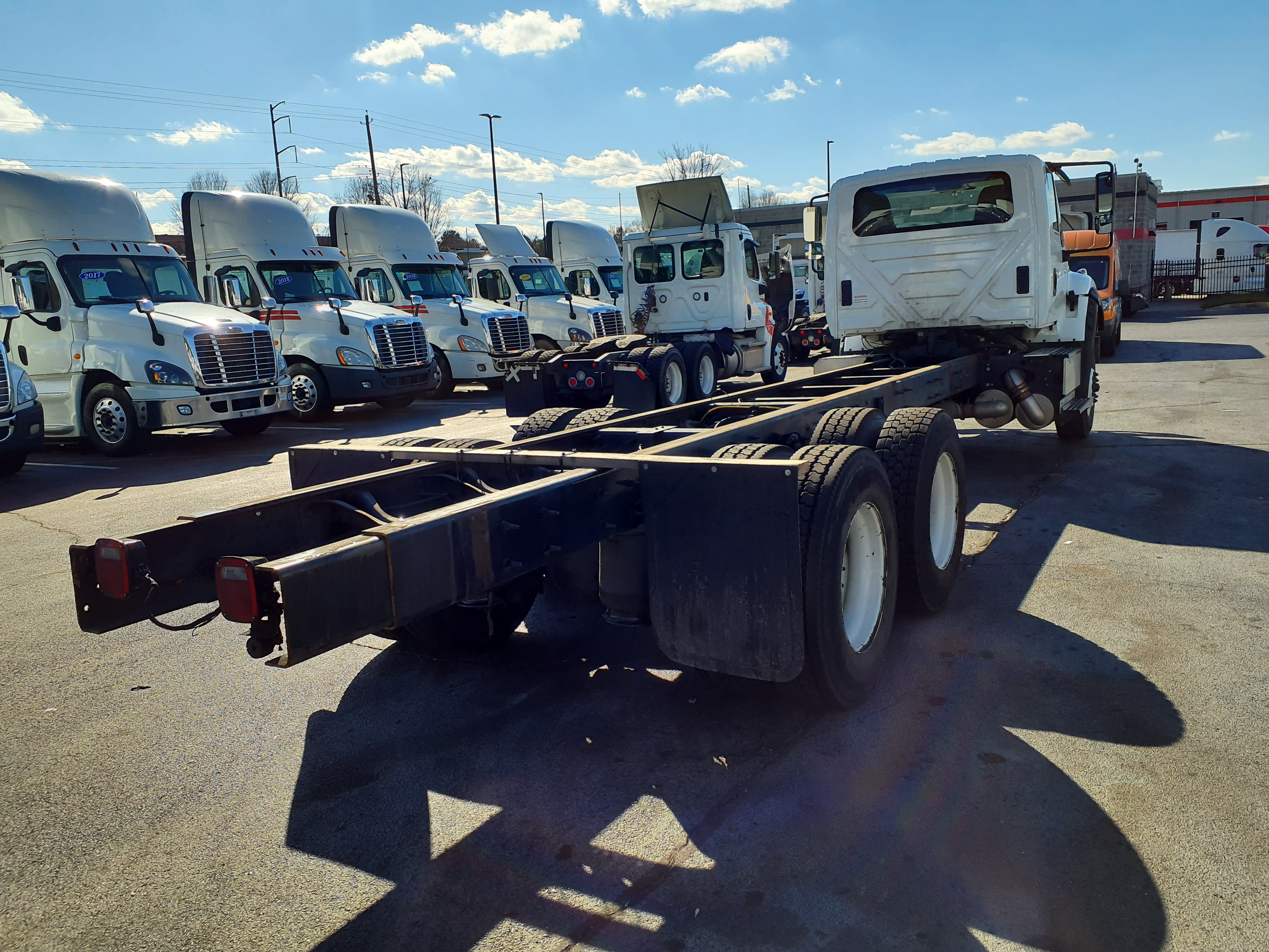 Used 2017 International WorkStar 7600 SBA 6x4 Cab Chassis