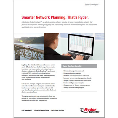 Trans Sync Capabilities Brochure