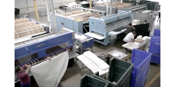 Paper printing from machinery