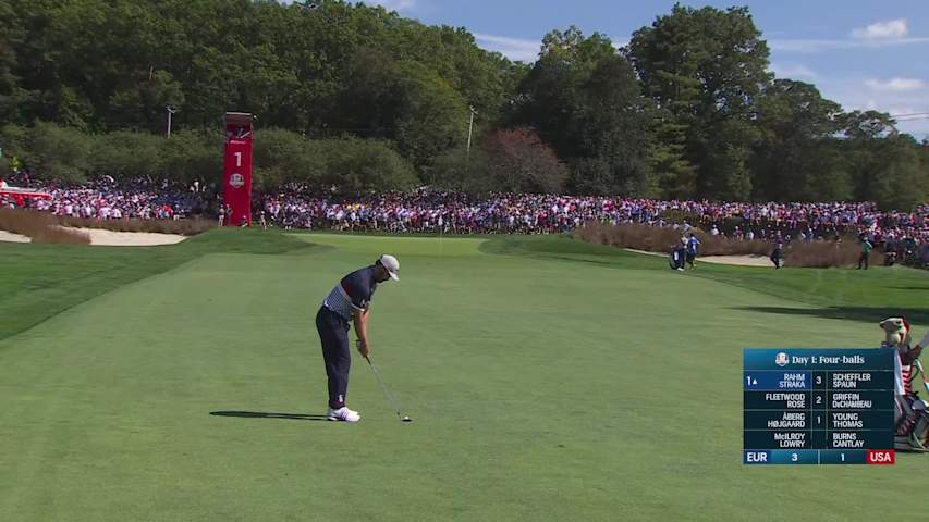 Friday Four-Ball: Burns/Cantlay vs. McIlroy/Lowry