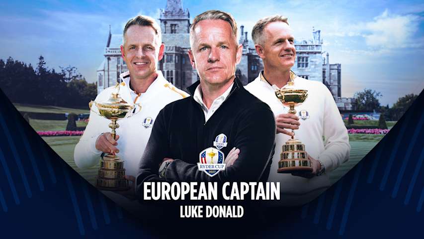 Luke Donald Named 2027 European Ryder Cup Captain