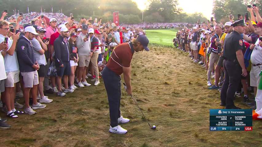 Tommy Fleetwood's Overpowering Saturday Foursomes Showing