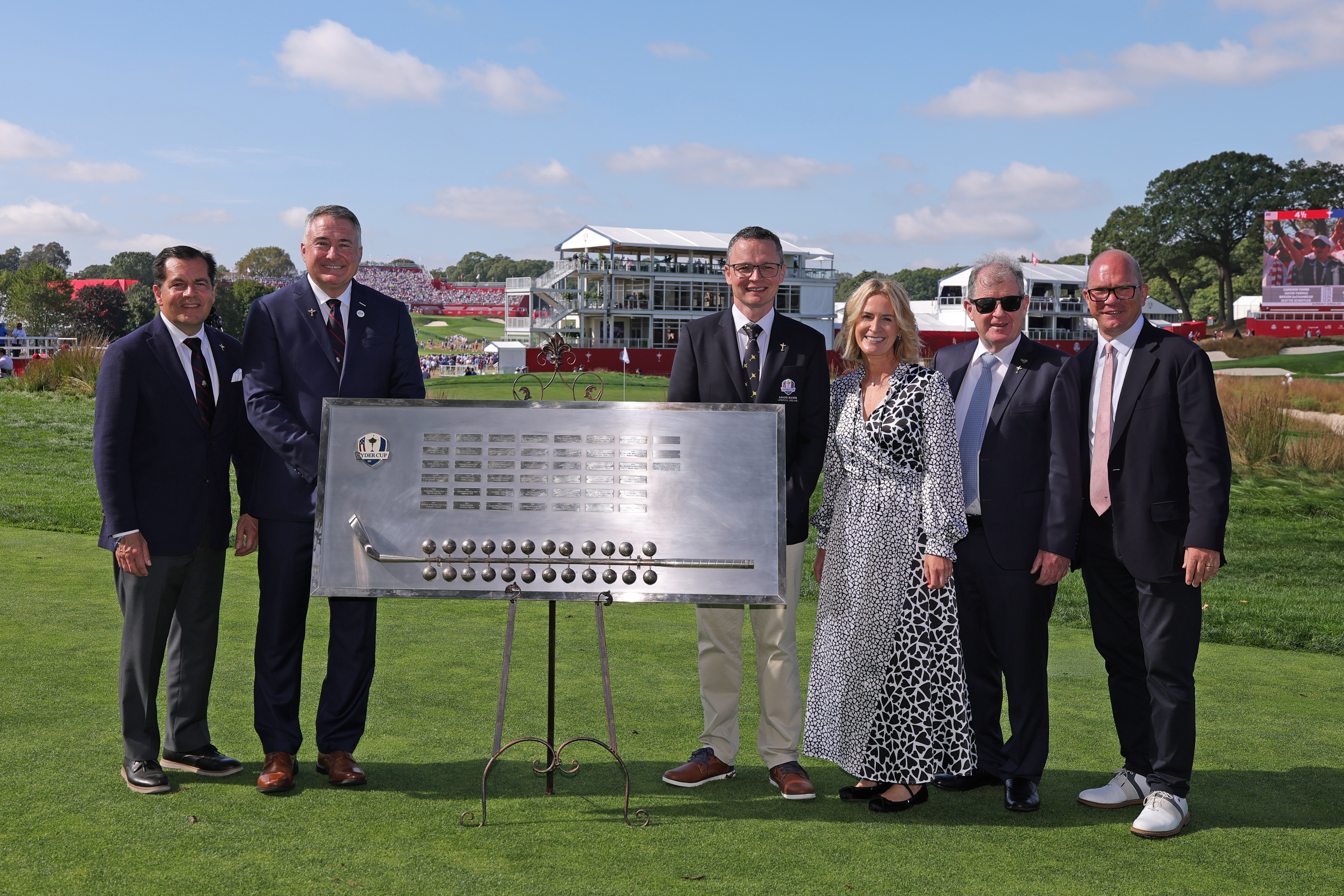 From New York to Limerick The Silver Putter Handover