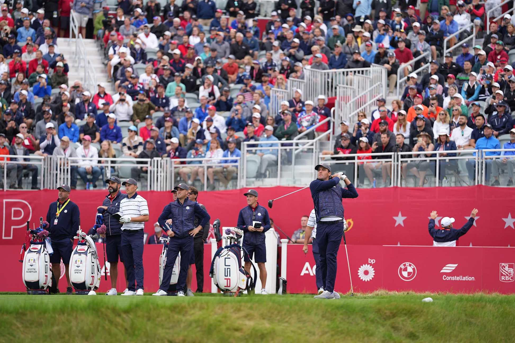 KOHLER, WI - SEPTEMBER 21: during the 2020 Ryder Cup at Whistling Straits on September 21, 2021 in Kohler, WI. (Photo by Darren Carroll/PGA of America)