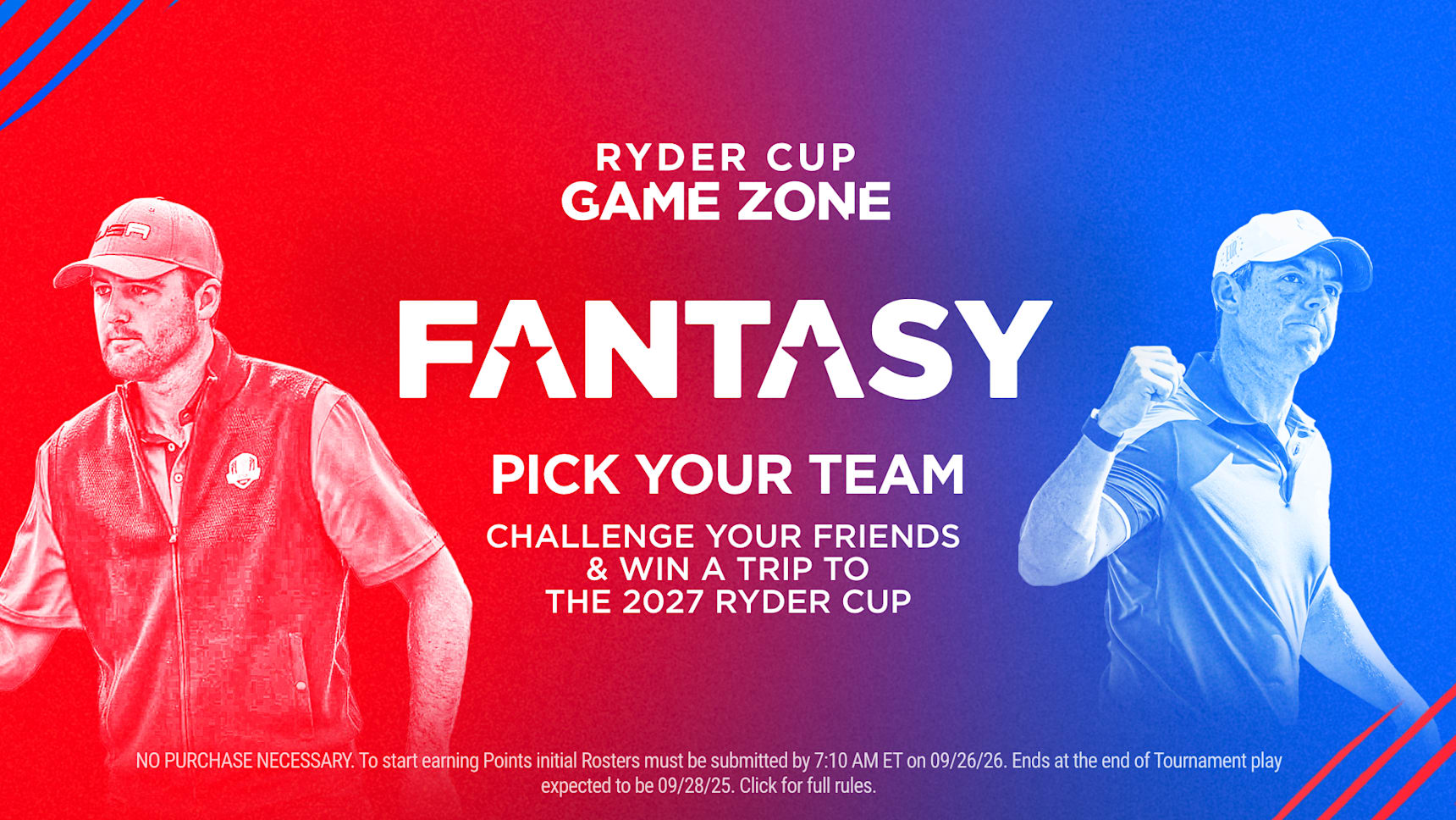 Ryder Cup Fantasy is Live!