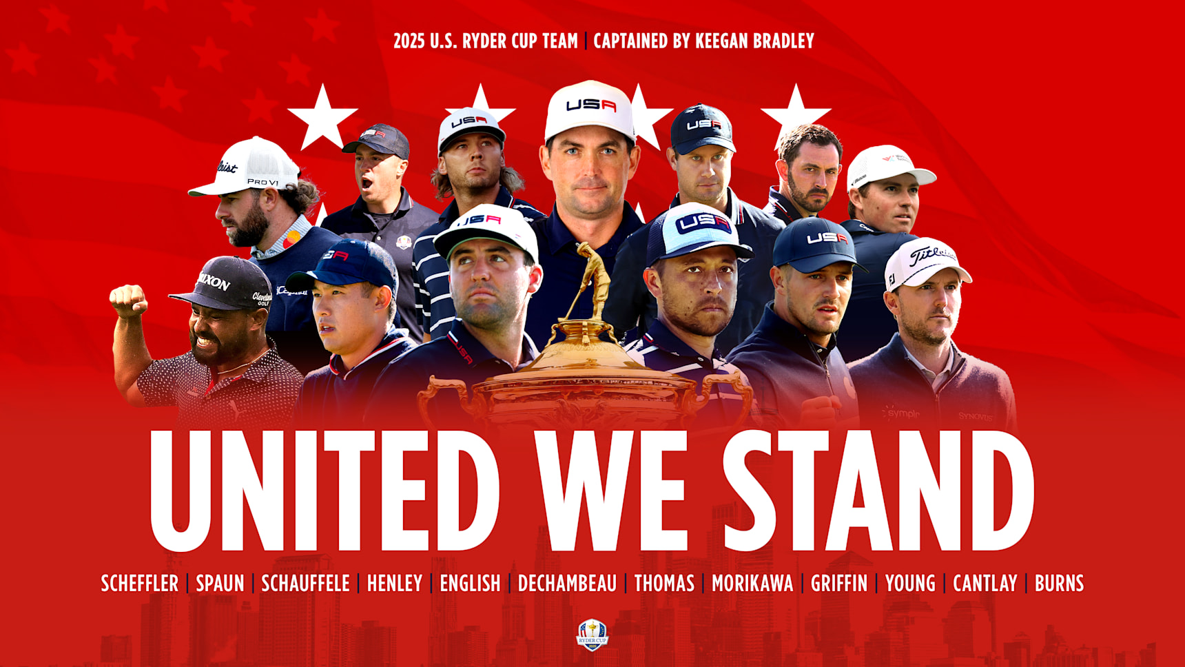 Keegan Bradley Finalizes 2025 U.S. Ryder Cup Team