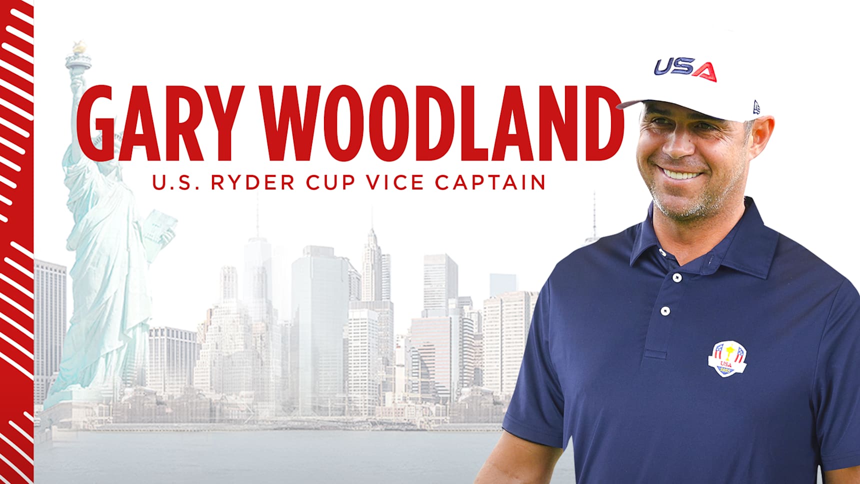  Gary Woodland Named U.S. Vice Captain by Keegan Bradley for 2025 Ryder Cup 