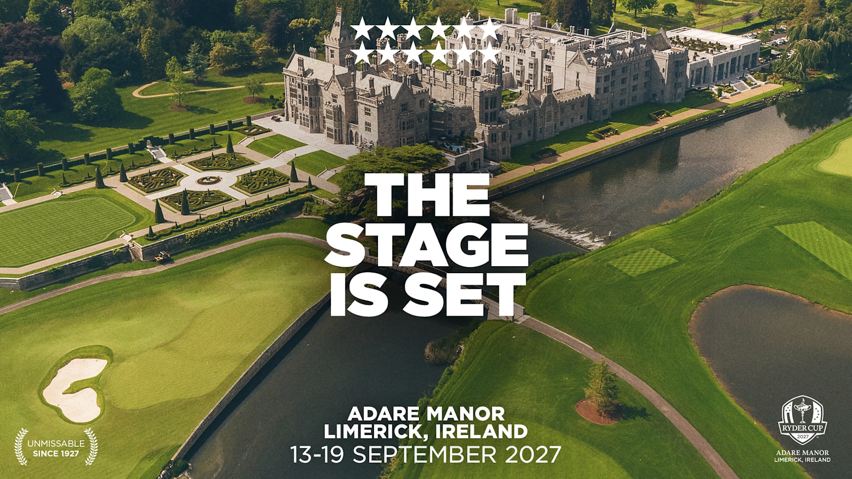 Dates announced for the 2027 Ryder Cup