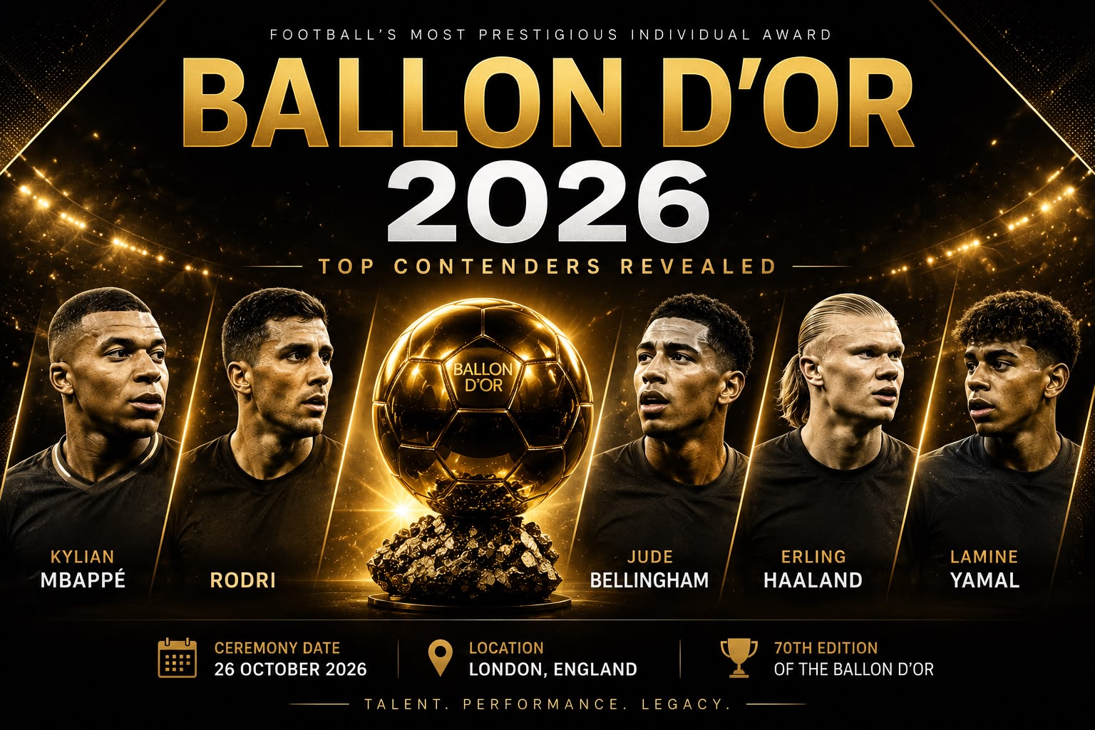 Ballon dâOr 2026: Ceremony Date, Voting Rules and Leading Contenders