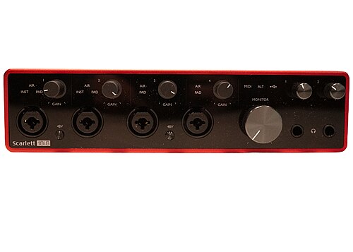 Focusrite Scarlett 18i20 (3rd Gen) 18-In USB Interface — photo 1