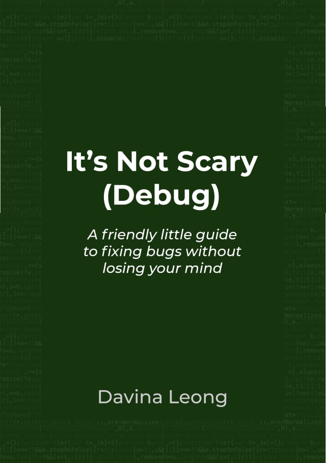 It's Not Scary (Debug) — Cover