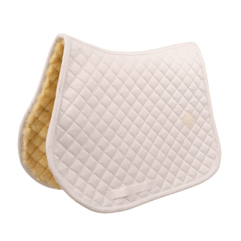 Kentucky Skin Friendly Saddle Pad Sheepskin Diamond Jumping