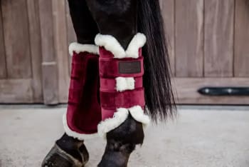 Kentucky Turnout Boots Velvet Contrast