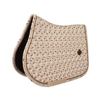 Kentucky Saddle Pad Velvet Horse Printing Jumping