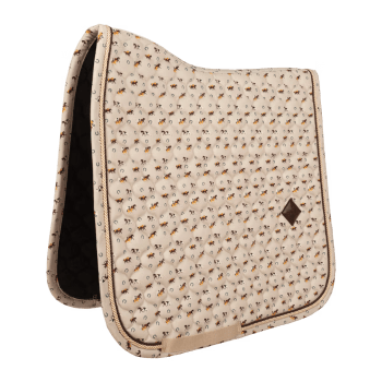 Kentucky Saddle Pad Velvet Horse Printing Dressage