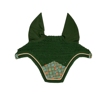 Kentucky Fly Veil Wellington Velvet Pied-de-Poule