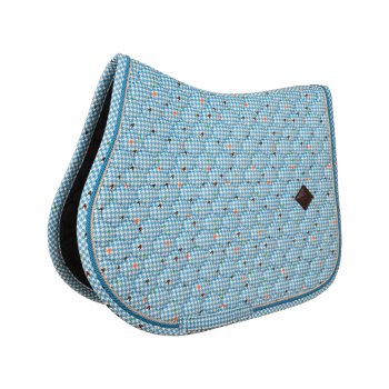 Kentucky Saddle Pad Velvet Pied-de-Poule Jumping