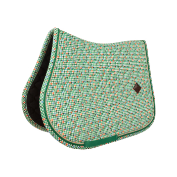 Kentucky Saddle Pad Velvet Pied-de-Poule Jumping