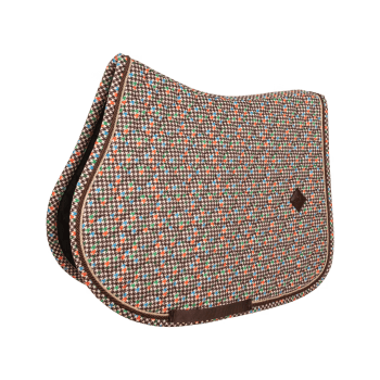 Kentucky Saddle Pad Velvet Pied-de-Poule Jumping