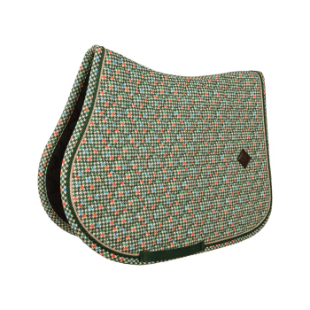 Kentucky Saddle Pad Velvet Pied-de-Poule Jumping