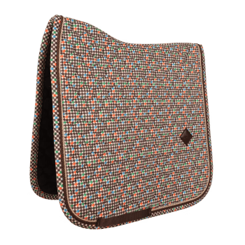 Kentucky Saddle Pad Velvet Pied-de-Poule Dressage