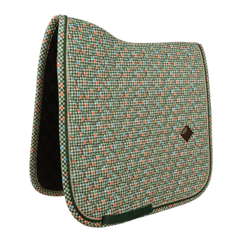 Kentucky Saddle Pad Velvet Pied-de-Poule Dressage