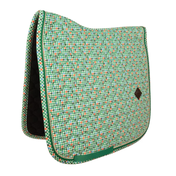 Kentucky Saddle Pad Velvet Pied-de-Poule Dressage