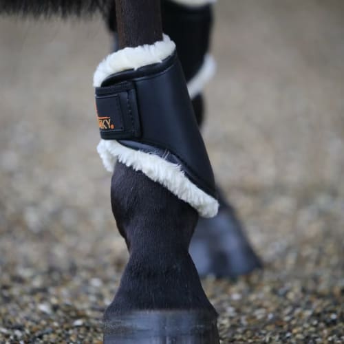 Kentucky Leather Turnout Boots Short Back