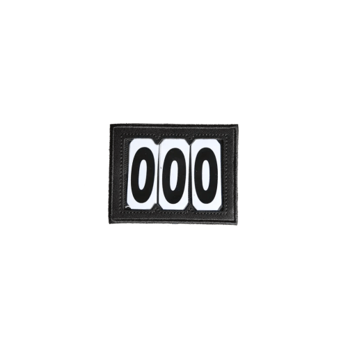 Kentucky Head Number PVC Velcro 3 Numbers