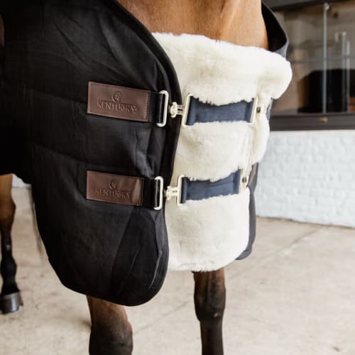 Kentucky Chest Expander Vegan Sheepskin 2 Buckles