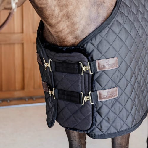 Kentucky Chest Expander Quilted with Sheepskin 2 Buckles