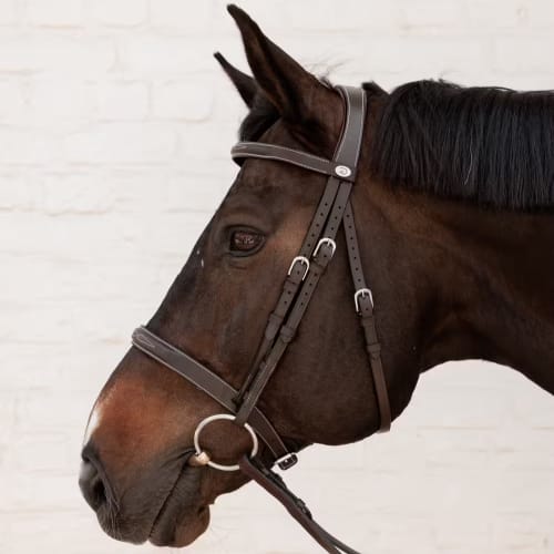 Dyon Cavesson Hunter Bridle Working By Dyon