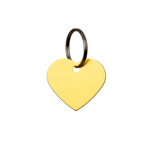 Grooming Deluxe Name Plate Heart