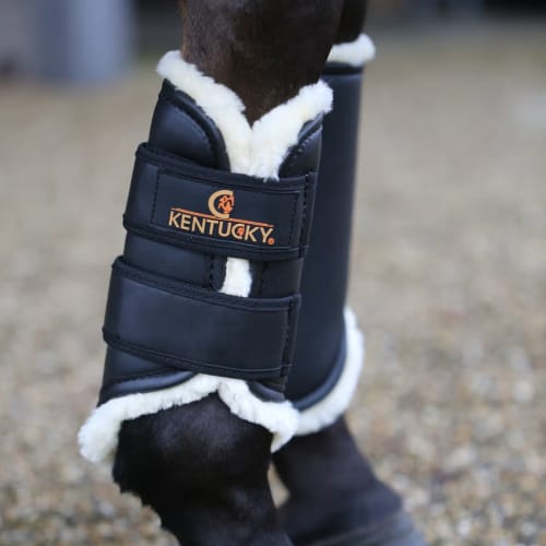 Kentucky Leather Turnout Boots Front