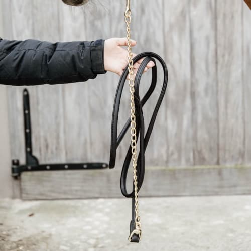 Kentucky Leather Chain Lead
