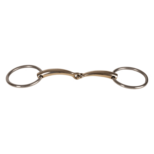 Velari Snaffle Single Jointed Loose Ring Sweet Copper