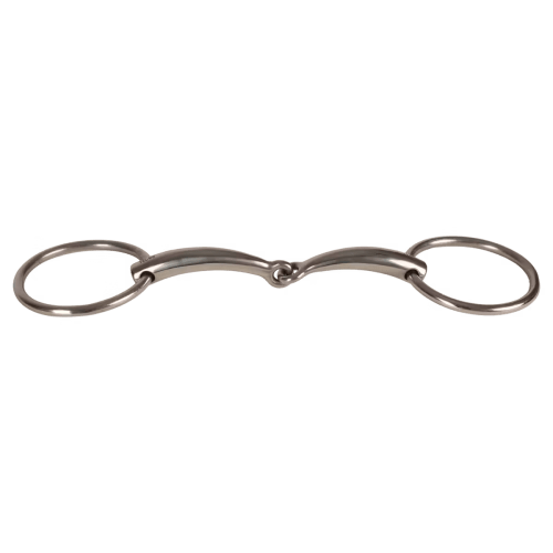 Velari Snaffle Single Jointed Loose Ring Stainless Steel
