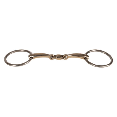 Velari Snaffle Double Jointed Loose Ring Sweet Copper