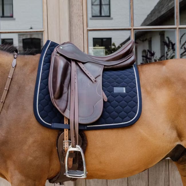 Kentucky Saddle Pad Onion Quilt Rubber Logo Dressage