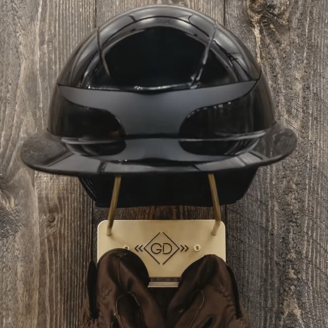 Grooming Deluxe Helmet Holder w/Hook Steel